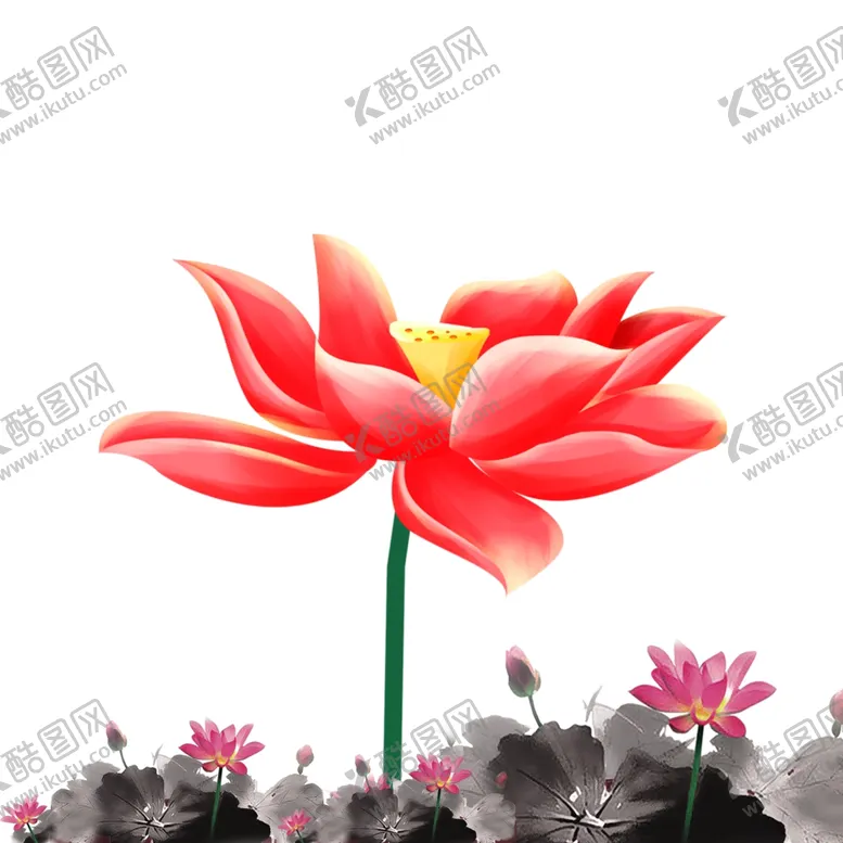 编号：90740301260237232611【酷图网】源文件下载-荷花素材