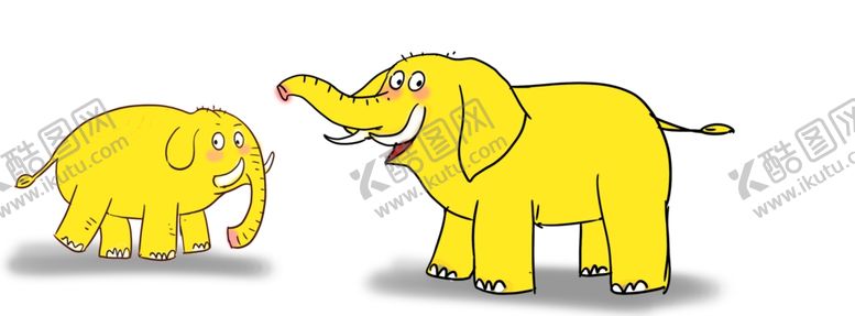 编号：21669310081334529637【酷图网】源文件下载-卡通大象