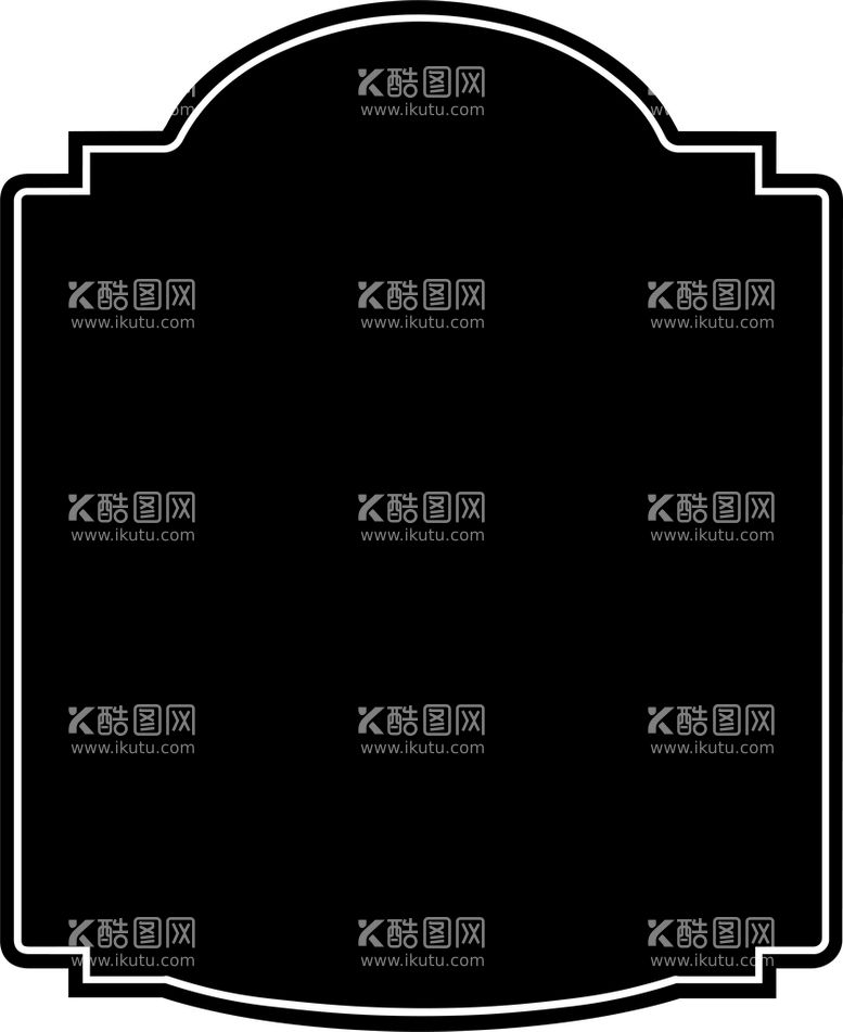 编号：94318610042020007431【酷图网】源文件下载-手绘欧式边框   