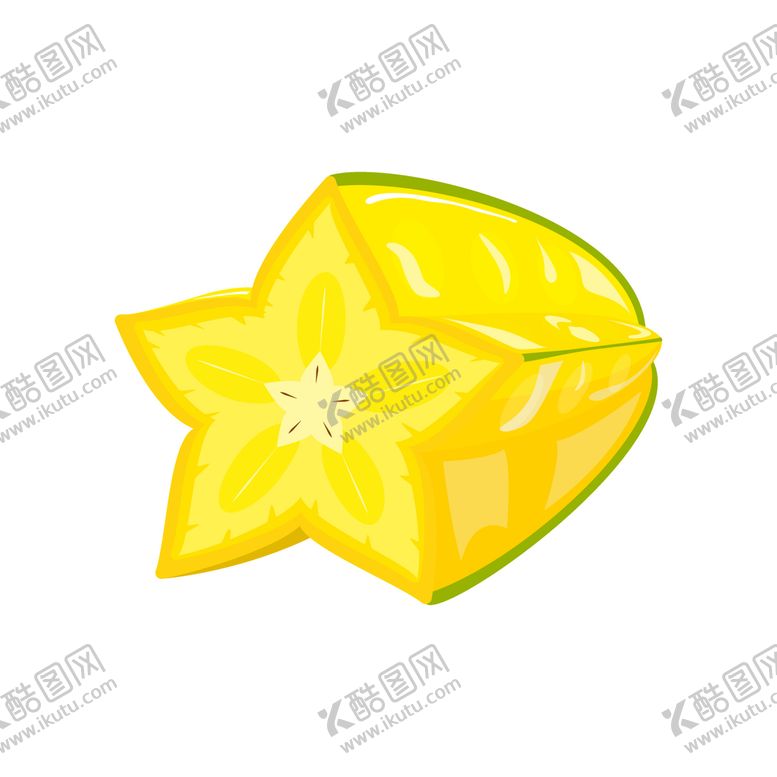 编号：14796009222047173751【酷图网】源文件下载-卡通杨桃