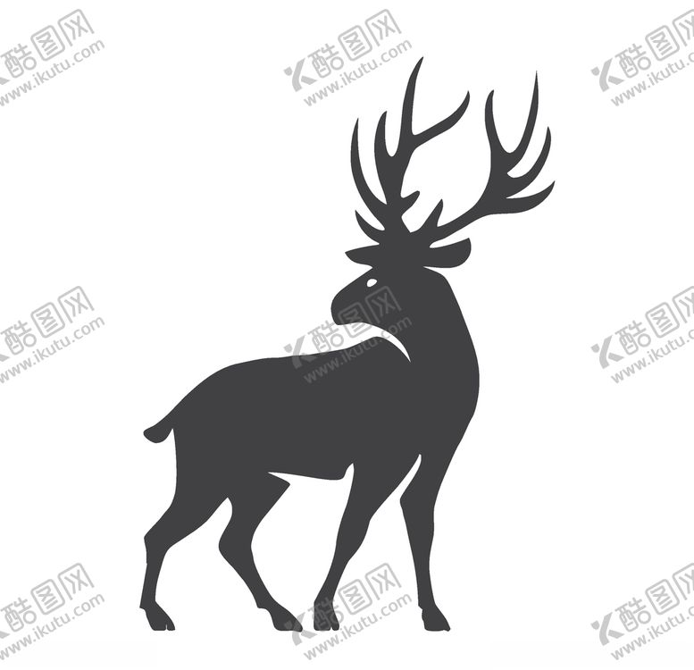 编号：53511310232310266962【酷图网】源文件下载-麋鹿