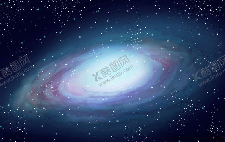 编号：49593009180934541879【酷图网】源文件下载-宇宙银河星云流动矢量背景