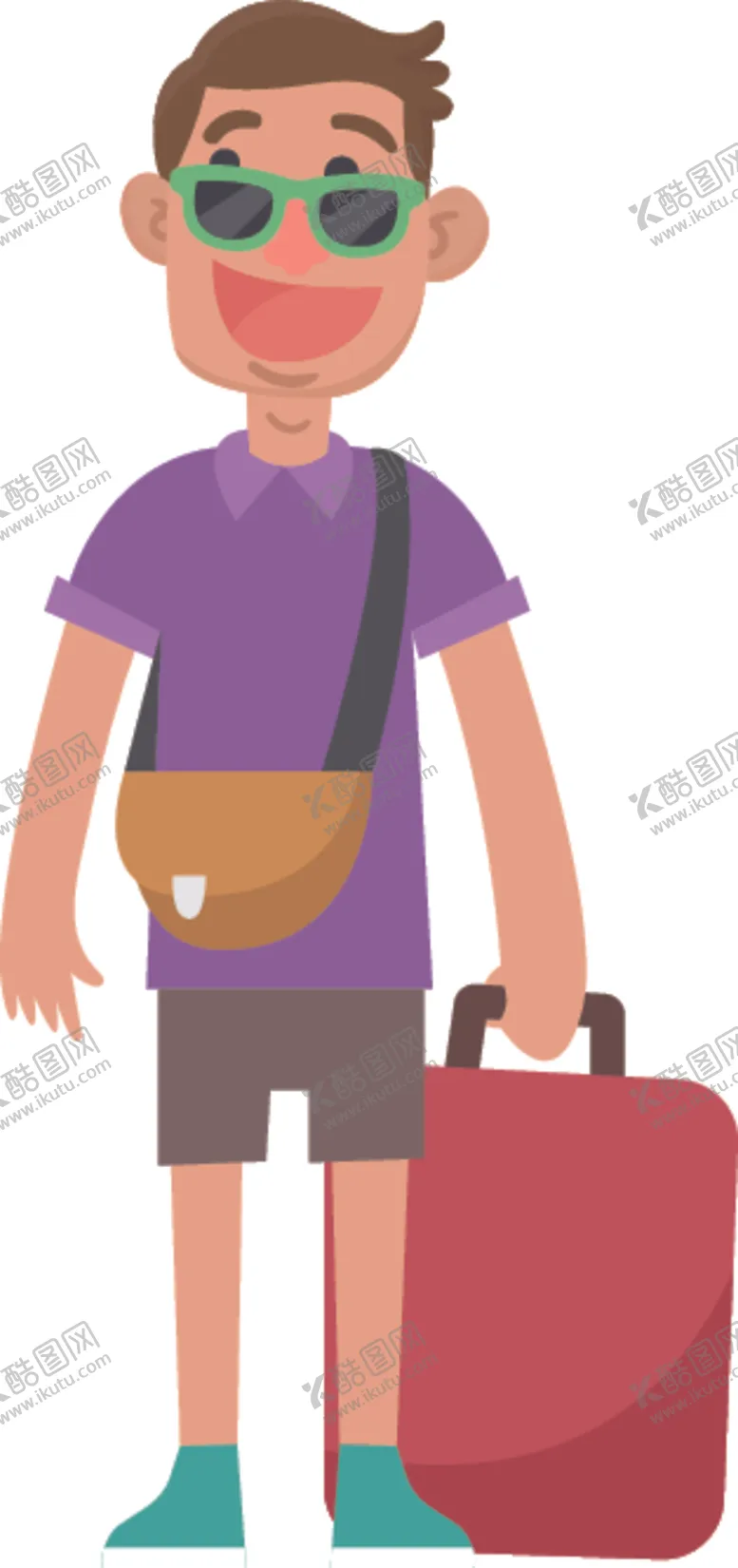 编号：82558305010725056474【酷图网】源文件下载-旅客游客