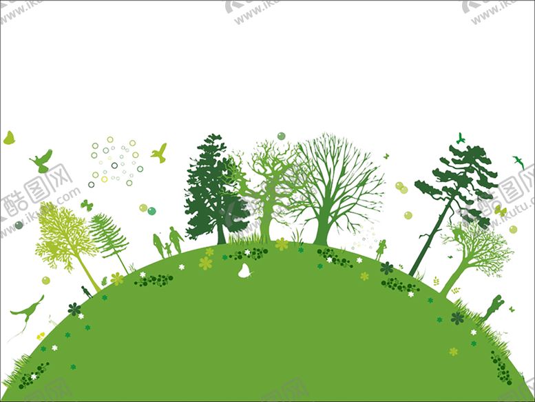 编号：63612210291318345653【酷图网】源文件下载-绿色背景