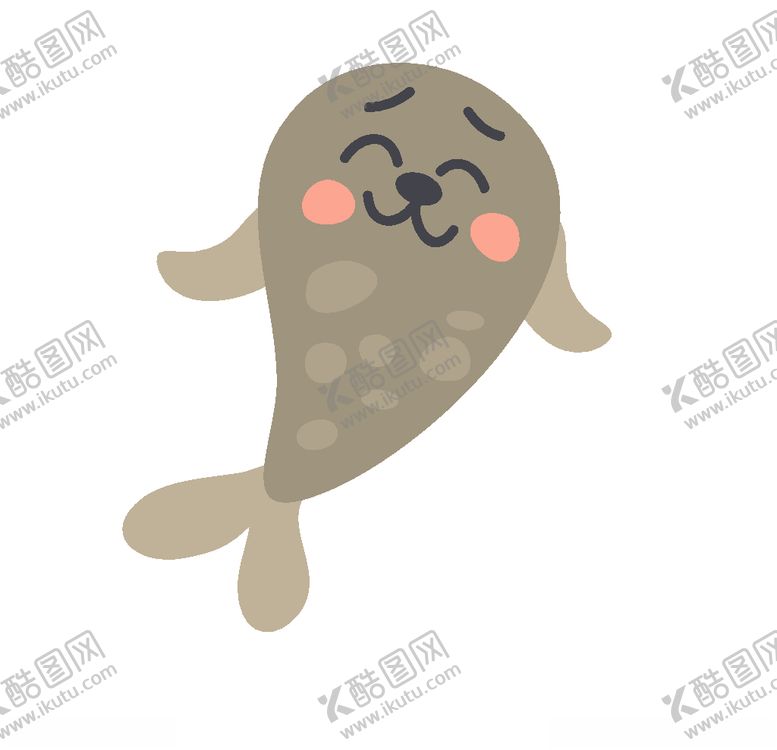 编号：74920110210405323421【酷图网】源文件下载-矢量卡通动物头像