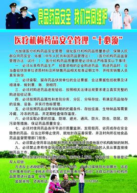 医疗机构药品安全管理十必须