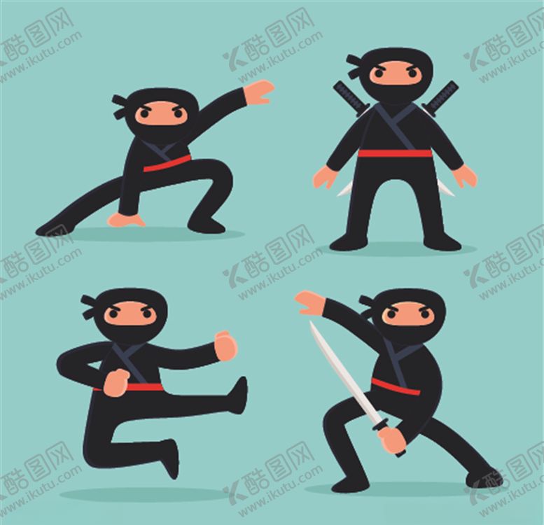 编号：63054005091240325332【酷图网】源文件下载-日本忍者