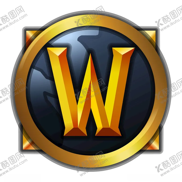 编号：13252301241119446914【酷图网】源文件下载-魔兽世界wow矢量图logo