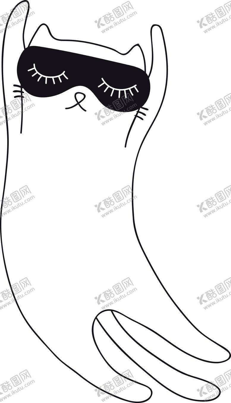 编号：56893907131533018304【酷图网】源文件下载-手绘卡通猫