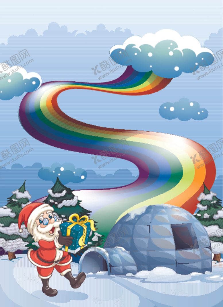 编号：47251611010008081085【酷图网】源文件下载-卡通圣诞老人