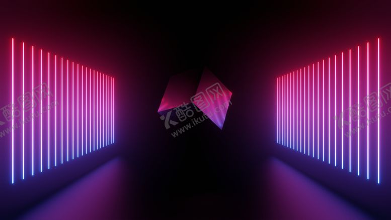 编号：25032910111217334254【酷图网】源文件下载-彩色几何炫光渐变背景