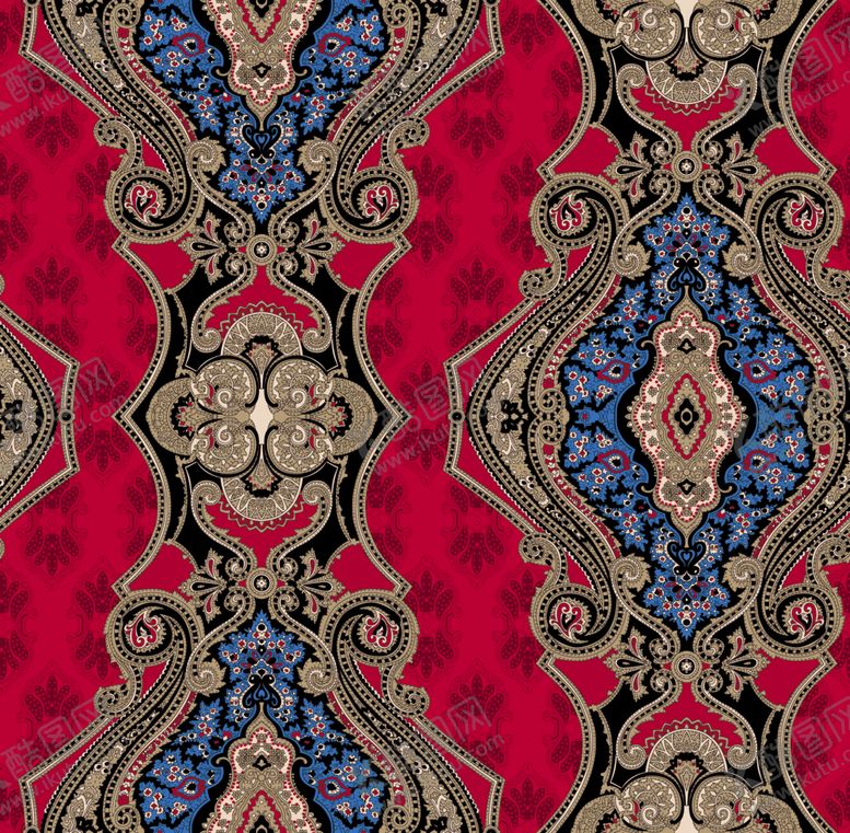 编号：93091804220909031148【酷图网】源文件下载-数码印花大牌腰果花女装