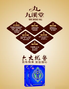九溪堂膏药蓝色图片海
