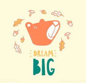 创意卡通梦幻插画