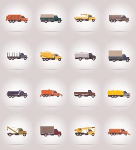 卡通货车
