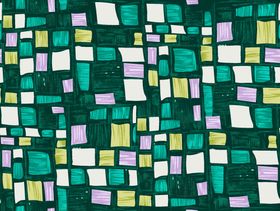 大牌多彩方块拼接图案