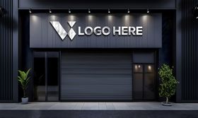 门店LOGO样机