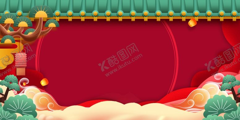编号：64530902071130473951【酷图网】源文件下载-屋檐背景