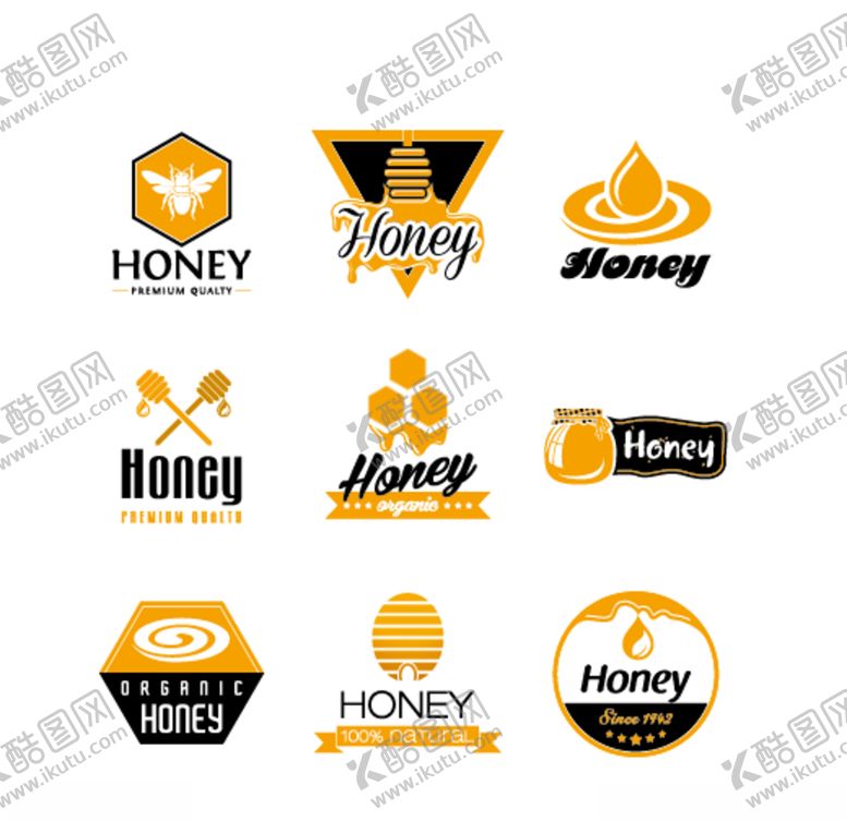 编号：48268509221511248773【酷图网】源文件下载-蜂蜜logo