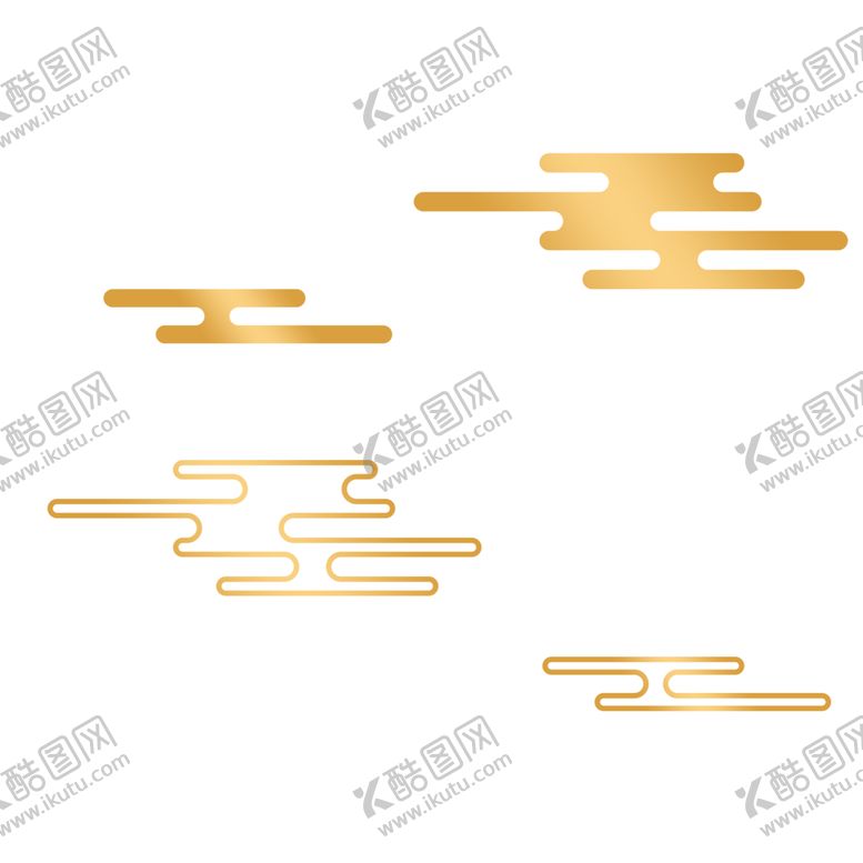 编号：25171906291357367224【酷图网】源文件下载-中国风云纹素材