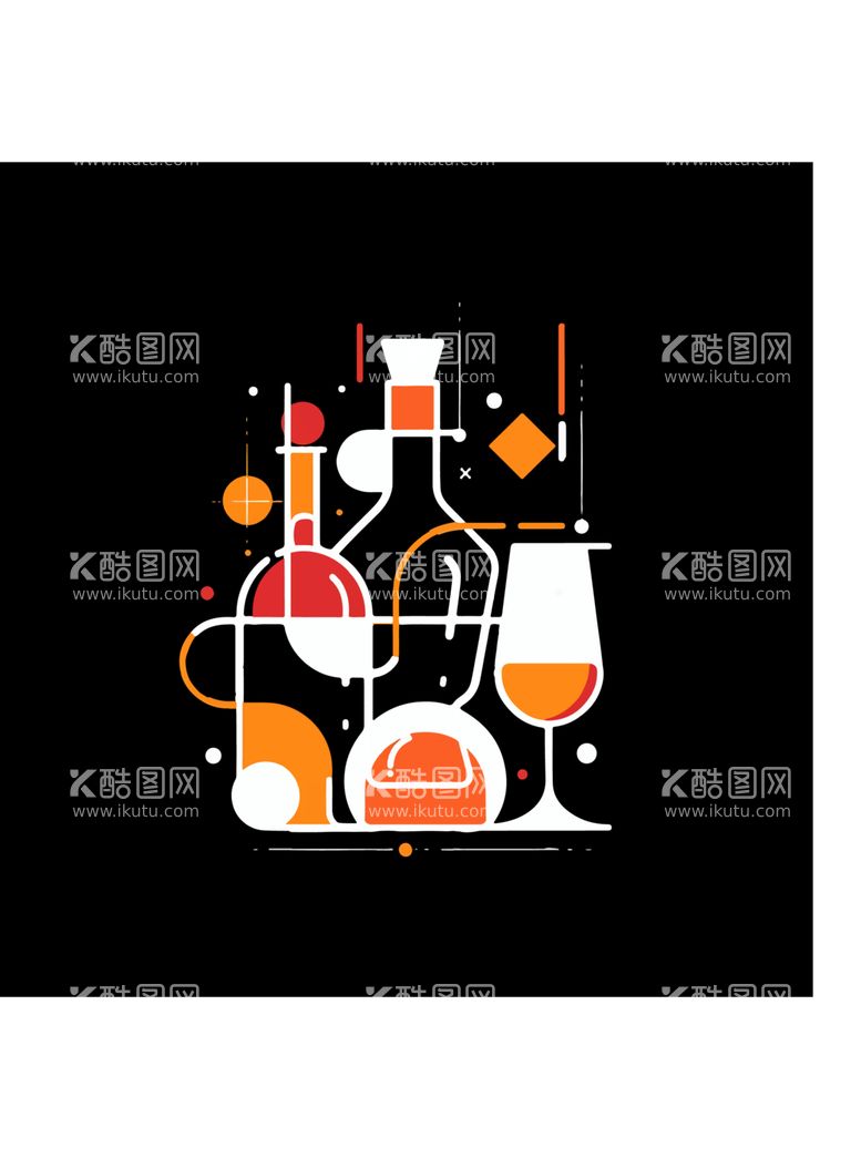 编号：33809612220034098537【酷图网】源文件下载-酒图案