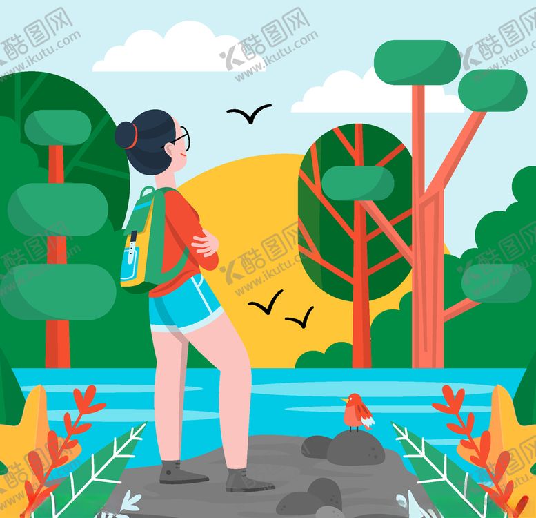 编号：76731509260046031676【酷图网】源文件下载-旅客游客