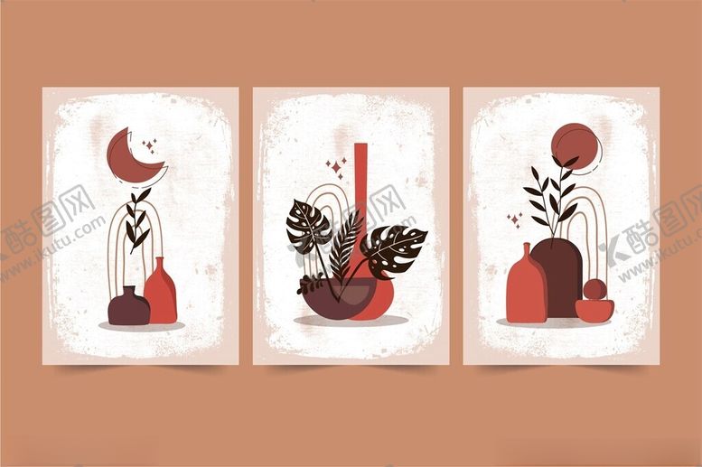 编号：15750210202340064851【酷图网】源文件下载-抽象装饰画