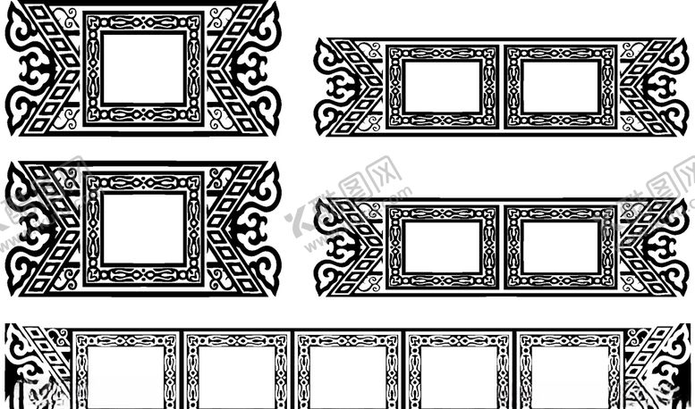 编号：40984205010247269816【酷图网】源文件下载-镂空花图案