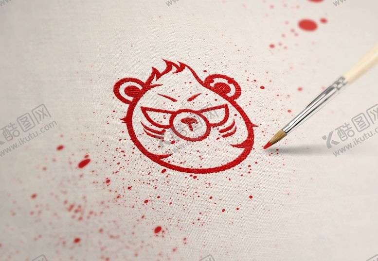 编号：56250309150023292661【酷图网】源文件下载-水彩logo样机素材psd模板