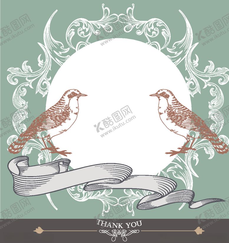 编号：30724509150549208026【酷图网】源文件下载-素描鸟