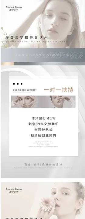 医美招商海报