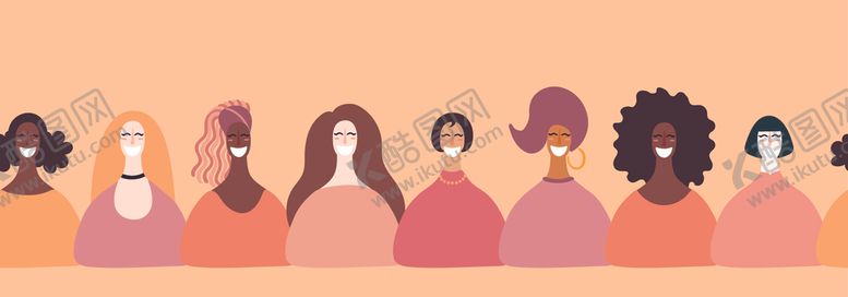 编号：16641009200407207306【酷图网】源文件下载-卡通抽象女孩