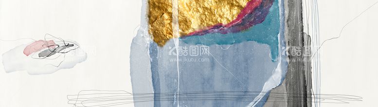 编号：23575411032102488985【酷图网】源文件下载-抽象装饰画