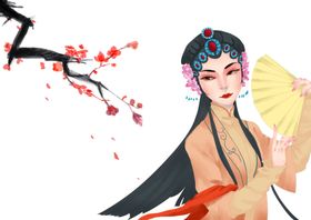 京剧插画