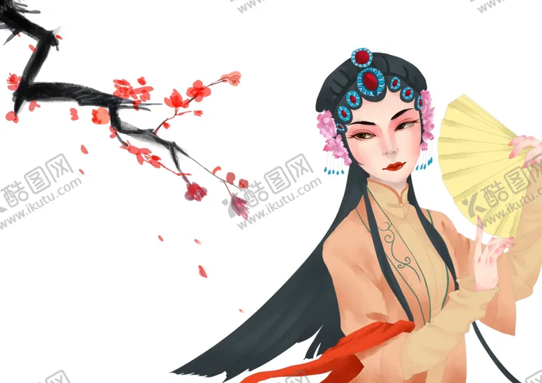 编号：52000006232124557468【酷图网】源文件下载-京剧插画
