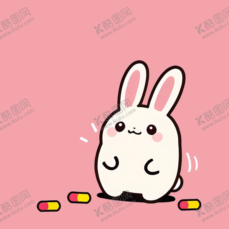 编号：15128403011111243545【酷图网】源文件下载-手绘卡通兔兔