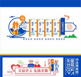 养老文化墙