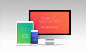 网页样机UI面mockup产品展示