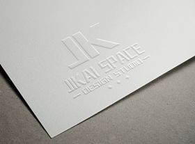 特种纸压印LOGO击凸效果样机