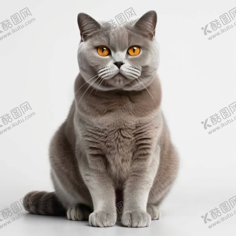 编号：60918601271729043969【酷图网】源文件下载-英国短毛猫
