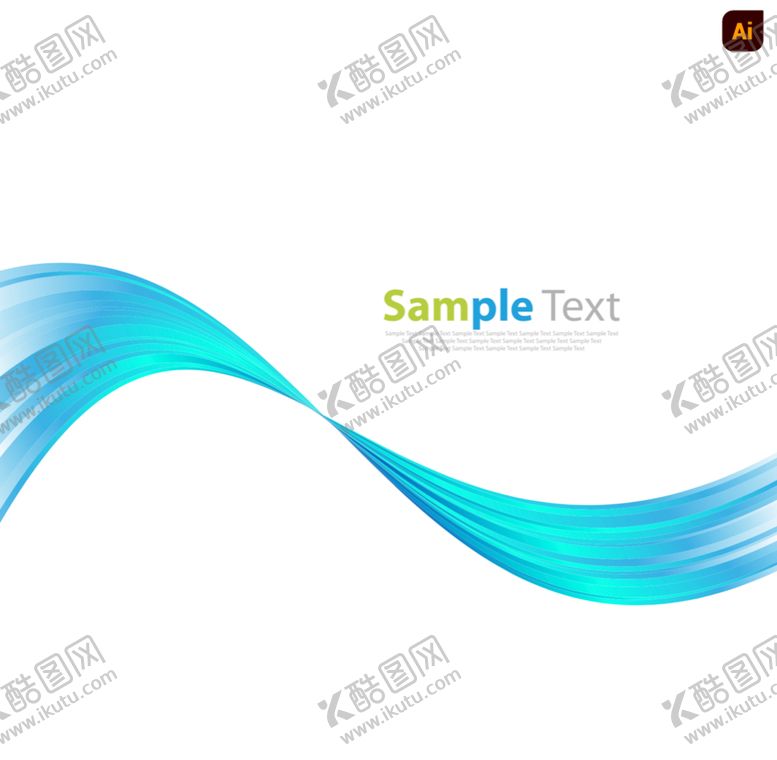 编号：51240309220147318103【酷图网】源文件下载-蓝色曲线