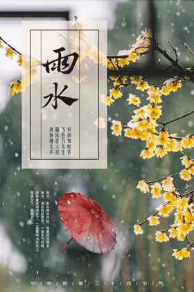 雨水活动复古传统