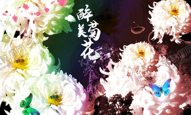 编号：41570210260647161912【酷图网】源文件下载-菊花海报