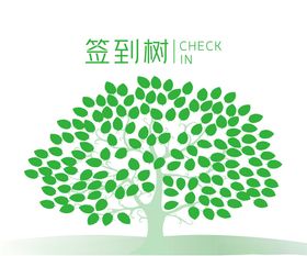 创意签到树