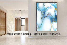 创意大理石水墨壁画