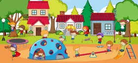 卡通儿童人物小孩人物可爱