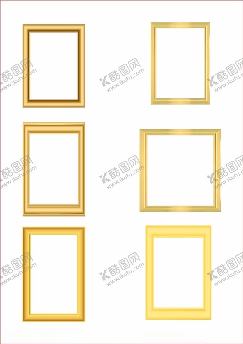 编号：43986702200316306739【酷图网】源文件下载-黄色木质相框