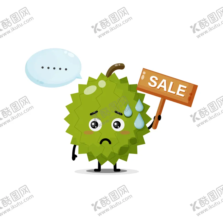 编号：93971612302358049808【酷图网】源文件下载-卡通榴莲
