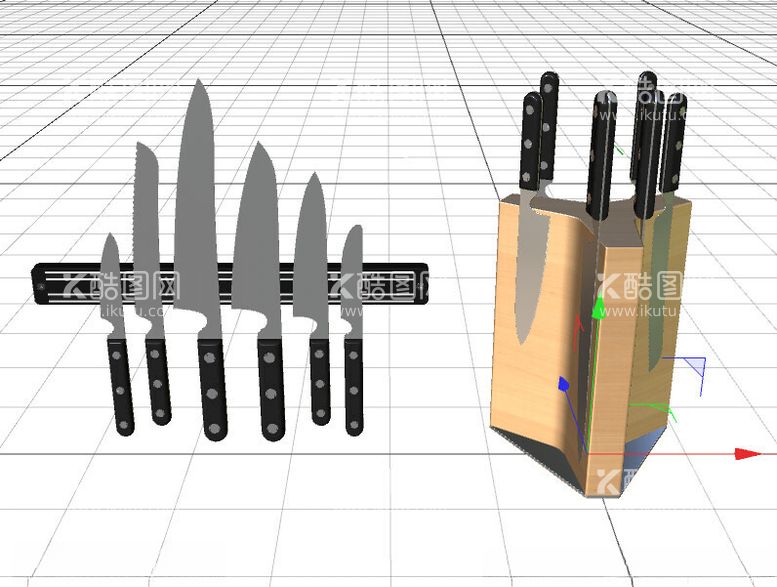 编号：35764802240040304264【酷图网】源文件下载-C4D模型刀具