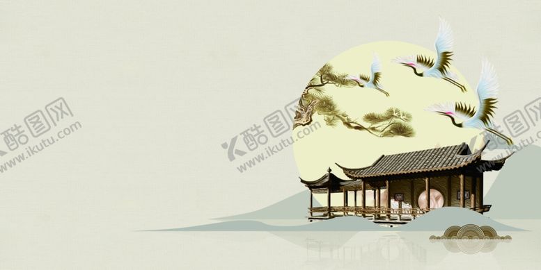 编号：10898705060909331917【酷图网】源文件下载-地产活动国风古风背景素材